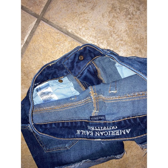 American Eagle Shortie Shorts Size 0 - Picture 2 of 3
